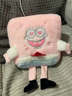 Pink SpongeBob Squarepants Plush Stuffed Toy